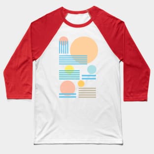 80s Sunrise and Sunset Baseball T-Shirt